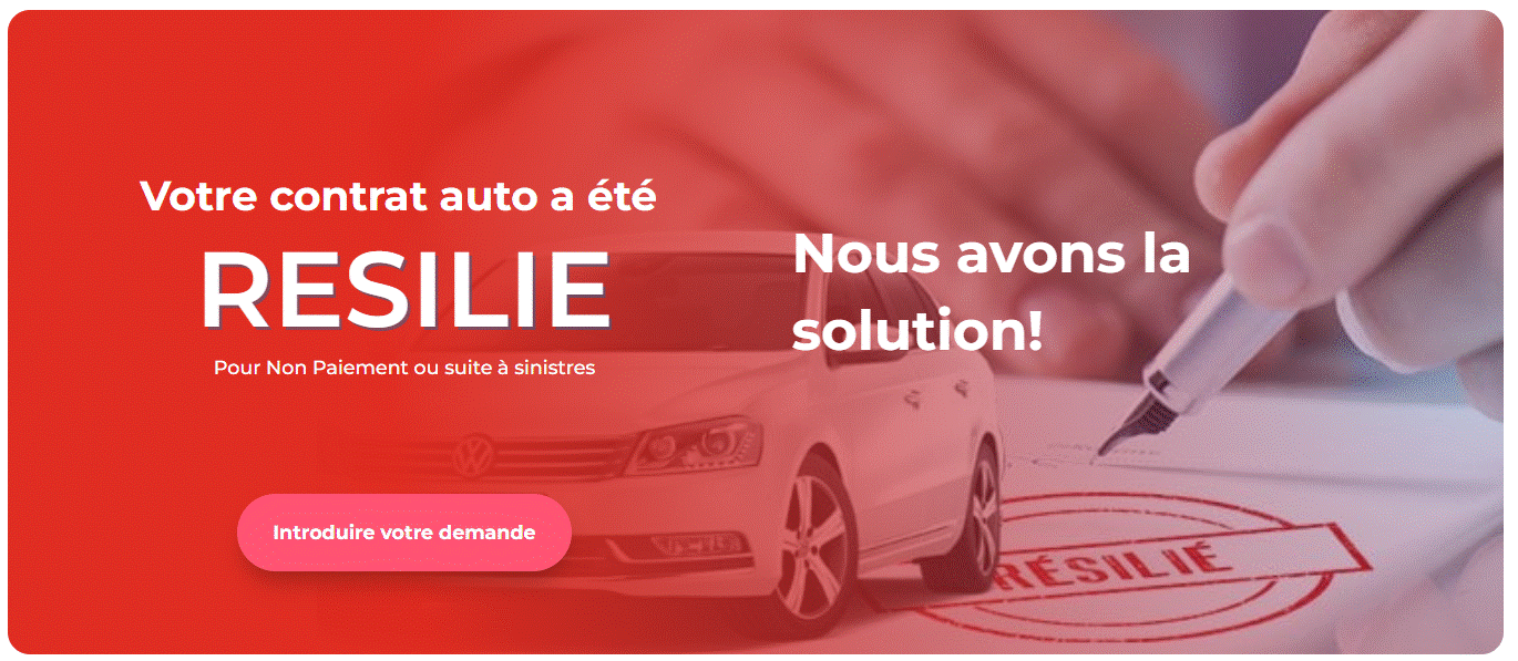 Assurance auto pour conducteur résilié